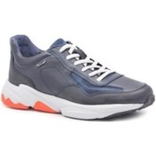 Resim Marcomen Lacivert Iç Dış Hakiki Deri Erkek Günlük Sneaker Casual 