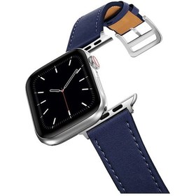 Resim Ally iOS Uyumlu Watch 7-8 41mm6-5-4 40mm Single Coil Deri Kayış Kordon 