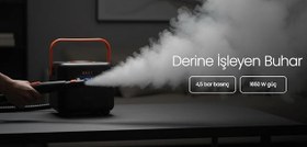 Resim Steam Pro Buharlı Temizlik Makinesi 30 Saniyede Hızlı Isınma 4,5 Bar 1650 W 