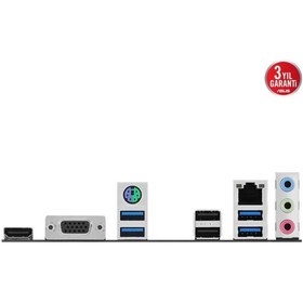 Resim Powered by ASUS PRIME A620M-K AMD A620 AM5 DDR5 6400 HDMI VGA M2 USB3.2 AURA RGB mATX 96GB 