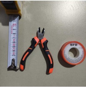 Resim Real Özs MİNİ HOBY YAN KESKİ CR-V ÇELİK YAPI DÖVME ÇELİKTEN ÜRETİLMİŞ ÖZS 9117 TEFLON BANT HEDİYELİ 