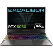 Resim Casper Excalibur G880 i7-13620H 32GB 1TB 8GB RTX5050 165HZ 15.6" Windows 11 Pro Taşınabilir Bilgisayar G880.1362-DF50R-C 