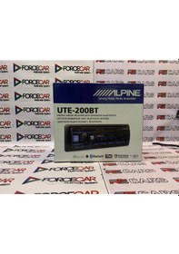 Resim Alpine Ute-200Bt Bluetooth. Usb. Aux Girişli Oto Teyp 