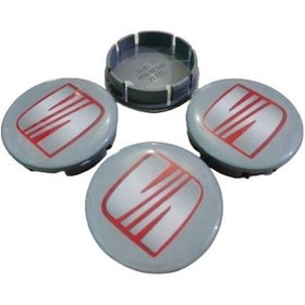 Resim Seat Jant Göbeği Geçmeli - 4 Adet-(Dıştan 56 Iç 52Mm) (544322649) 