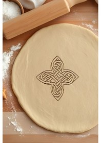 Resim Vikingkurabiye Kalıbı, Hamur Şekillendirici, Bisküvi Kalıbı, Kolay Kesim Ucu Beyaz 