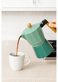 Resim Bambum Garen - Moka Pot 9 Fincan Su Yeşili 