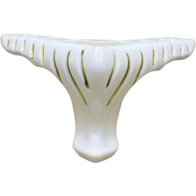 Resim İstanbul E-Hırdavat Mobilya Koltuk Ayağı Baza Çekyat Chester Oturma Grubu 12 Cm Altın Çizgili 