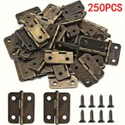 Resim 250 adet Vintage Mini Kolu ile Vida - 18x16mm Antika Paslanmaz Kaplama, Ahşap Kutular, Mücevher Sandıkları, Dolaplar ve DIY Projeleri için Klasik Stil, Ahşap Kapılar için Kollar, Mücevher Kutusu Kolları, Dekoratif Kolu Tasarımı, Dayanıklı Metal Kolu 