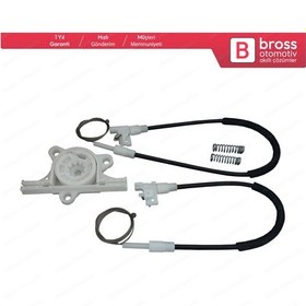 Resim Nissan Terrano MK2 R20 Vito W638 İçin Ön Sağ Cam Kriko Tamir Seti 