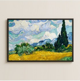 Resim Van Gogh Buğday Tarlası Ve Selvi Ağaçları Pleksi Tablo 