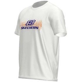 Resim Skechers S222262 M Big Logo T-Shirt Beyaz 