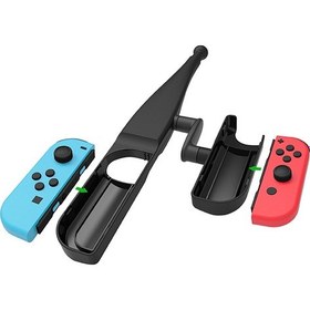 Resim Geekyou Nintendo Switch İçin Sanal Balıkçılık Çubuğu - Joy-con Uyumlu, Gerçek Deneyim, Oyun Ekipmanı Kolleler Dahil Değil 