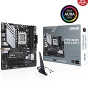 Resim ASUS Prıme B650m-a Wıfı Iı Am5 Ddr5 6400 Dp Hdmı M2 Usb3.2 Aura Rgb 2.5gbit Lan Matx Anakart 