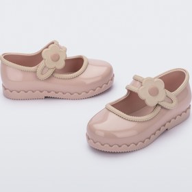 Resim Mini Melissa Hip Ballerina Pembe Çiçekli Kız Çocuk Ayakkabısı | 22-30 Numara | İkonik Kokulu - 2 