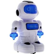 Resim Pilli Işıklı Yürüyen Robot 