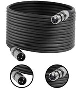 Resim Midex MXL-20M-BK XLR TO XLR 20 M Mikrofon Kablosu 