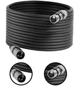 Resim Midex MXL-20M-BK XLR TO XLR 20 M Mikrofon Kablosu 