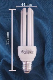 Resim GENERAL 20w Enerji Tasarruflu Ampul - Beyaz Işık - E27 Duy 