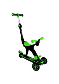 Resim 3 Modlu Yönlendirmeli Ayarlanabilir Scooter Koltuklu Çocuk Scooter Frenli Kaymaz Gövdeli - Yeşil Çok Renkli 