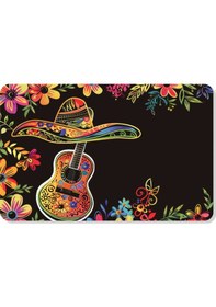 Resim Dijital Baskılı Hoş Geldiniz Yazılır Desenli Dekoratif Dış Kapı Önü Ve Iç Mekan Paspası Yıkanabilir Haki 