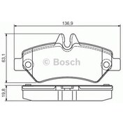 Resim BOSCH 986495100 Fren Balatası Arka Fişli Crafter 2.5 TDI 06-Sprinter 6.06- 0986Tb2981 