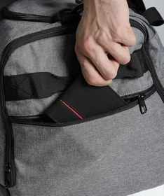Resim PUMA Unisex Yetişkin PUMA CHALLENGER HEAT M S Bag Spor Çantası Medium Gray Heather X 