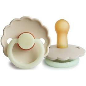Resim Frigg Daisy Kauçuk Emzik Karanlıkta Parlayan Cream Night 6-18 Ay Krem 
