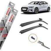 Resim Audi A3 Muz Silecek Takımı Ön Bosch Aeroeco 2013-2021 