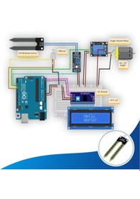 Resim Arduino İle Uyumlu Otomatik Bitki Sulama Full Projesi - Demonte No:14 