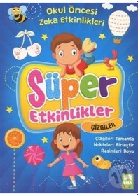 Resim Ema Kitap Süper Etkinlikler Çizgiler 