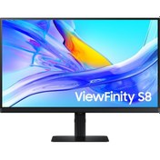 Resim Samsung Uyumlu ViewFinity S8 LS27D800UAUXUF 27" 5 Ms 60 Hz 4K Pivot IPS Monitör 
