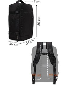 Resim D-Pack Erkek Siyah Kumaş Sırt Çantası - Siyah / 00 