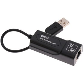 Resim Alfais 6032 Usb 2.0 To Ethernet Rj45 Çevirici Adaptör 10/100 Mbps 
