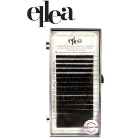 Resim Ellea Çek Bırak İpek Kirpik 0.7 Kalınlık D Kıvrım 12 Mm Uzunluk 