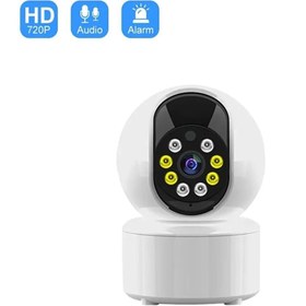 Resim Lisa Butik Wifi Kablosuz 1080p 2.4ghz + 5ghz 360° Hareket Izleme Sesli Cctv Ağ Ev Güvenlik Mini Ip Kamera 
