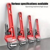 Resim Ev Tipi Boru Anahtarı Manuel Ev Borusu Pensesi Evrensel Su Borusu Açacağı Tesisat Aleti Su Borusu Kelepçesi Montaj Pensesi, Kaymaz Saplı Geniş Açıklık Tutucu, Geliştirilmiş Kavrama Gücü, Çok Fonksiyonlu Tesisat ve Otomotiv Tamiri Ağır Hizmet Çelik Boru Anahtarı, Ev İçi Kullanım, Araç Bakımı, Mühendislik İnşaatı İçin Uygun 