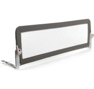 Resim Yatak Bariyeri Düz Gri Katlanabilir 120cm 