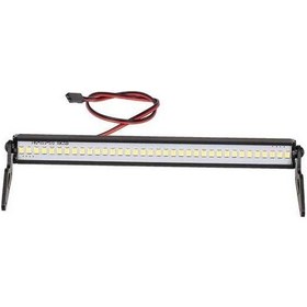 Resim Ulzyvf 1:10 Rc Araçlar İçin 36 Led'li Metal Çatı Aydınlatma Çubuğu - Traxxas Trx-4, Scx10 Uyumlu 