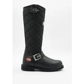 Resim Harley Davidson Laconia Hi Su Geçirmez Çocuk Siyah Çizme 