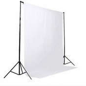 Resim Ürün Çekimi İçin 200 x 300 CM Beyaz Fon Perde + Fon Standı 