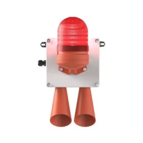 Resim Mesan LED Multifonksiyon 2x 43 Ses Siren Ms 5805.1.110-220VAC 