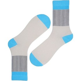 Resim Desenli Kadın Soket Çorap 276k Çok Renkli 