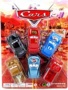 Resim Oyuncak Şimşek Mcqueen Araba Seti 6'lı Çek Bırak Cars Oyuncak 
