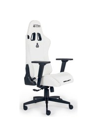 Resim Titanseat Beast Leather White Oyuncu Koltuğu Beyaz 