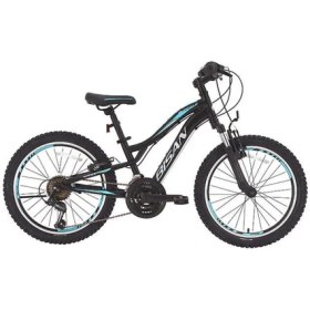 Resim Bisan BİSAN BUFFALO ÇOCUK BİSİKLETİ 30 CM V 24 JANT 18 VİTES MAT SİYAH MAVİ 