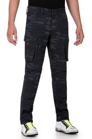 Resim The Biker Jeans Truva Cargo Camo Korumalı Motosiklet Pantolonu Erkek 