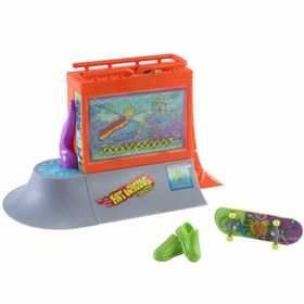 Resim HGT91 Hot Wheels Skate Parmak Kaykay Macerasına Başlangıç Setleri 