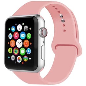 Resim Apple Watch Kordon 2 3 Seri 42 Mm Ve Mm Silikon Kordon Kayış 