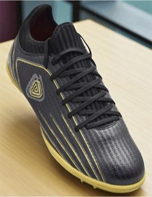 Resim 242-137 Playup Rahat Taban Erkek Halısaha Ayakkabı Futbol Ayakkabısı Siyah 