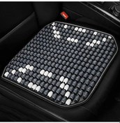 Resim Novahub Yeşil Soğutma Ayrılabilir Araba Ahşap Boncuk Yastık Araba İçin Boncuk Koltuk Minderi Soğutma Ayrılabilir Araba Ahşap Boncuk Araba İçin Yastık 